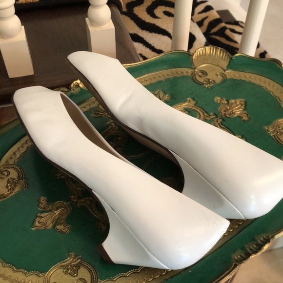Bandolino vintage White Elegant Heels - Picture 5 of 9